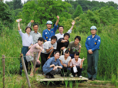 JXエネルギー株式会社 ビオトープ1